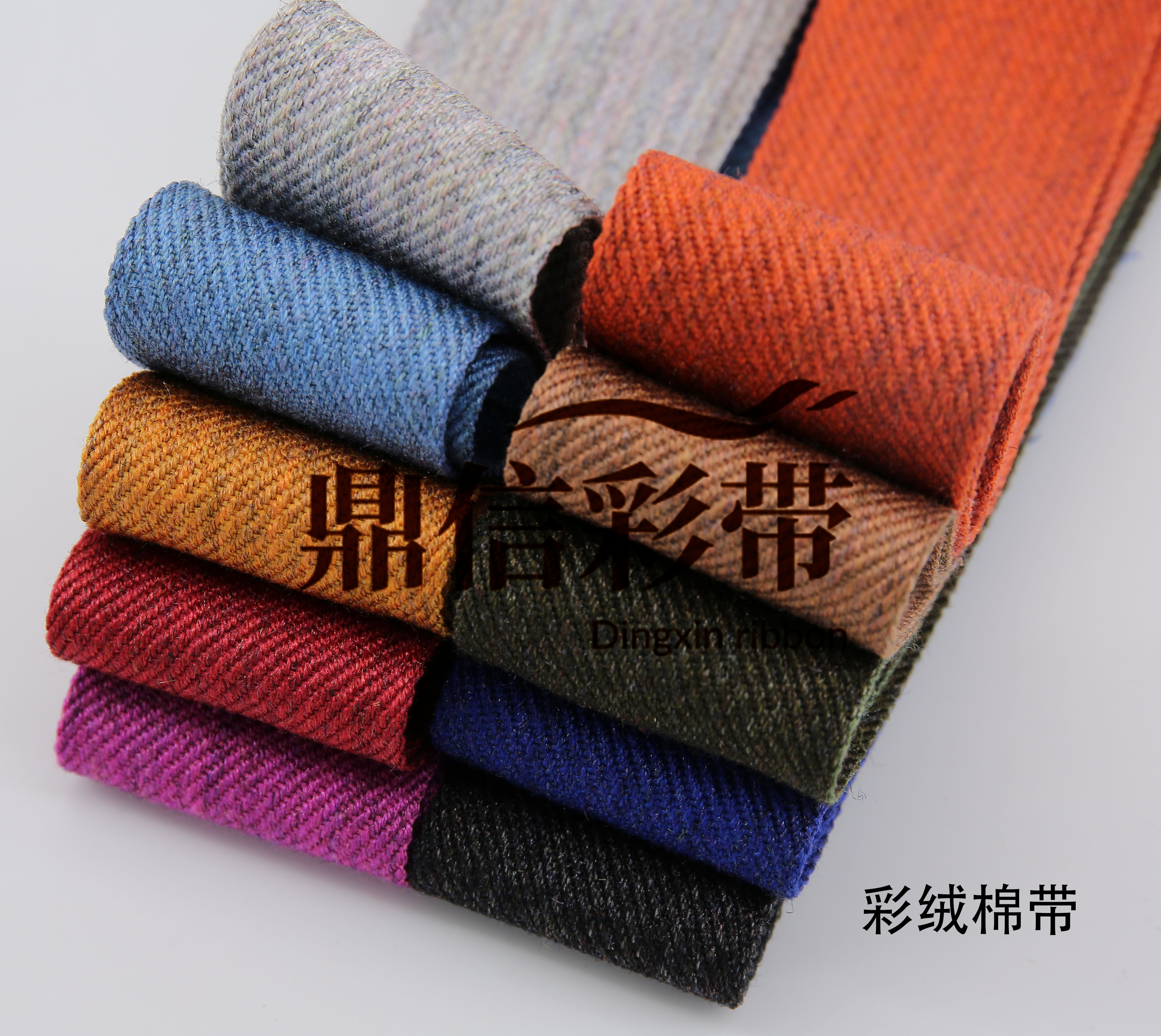 Dingxin Ribbon Color Velvet Cotton Belt Manufacturers Direct Sales Diy Hair Accessories Style Lovely Colorful Clothing Accessories Specification drawing