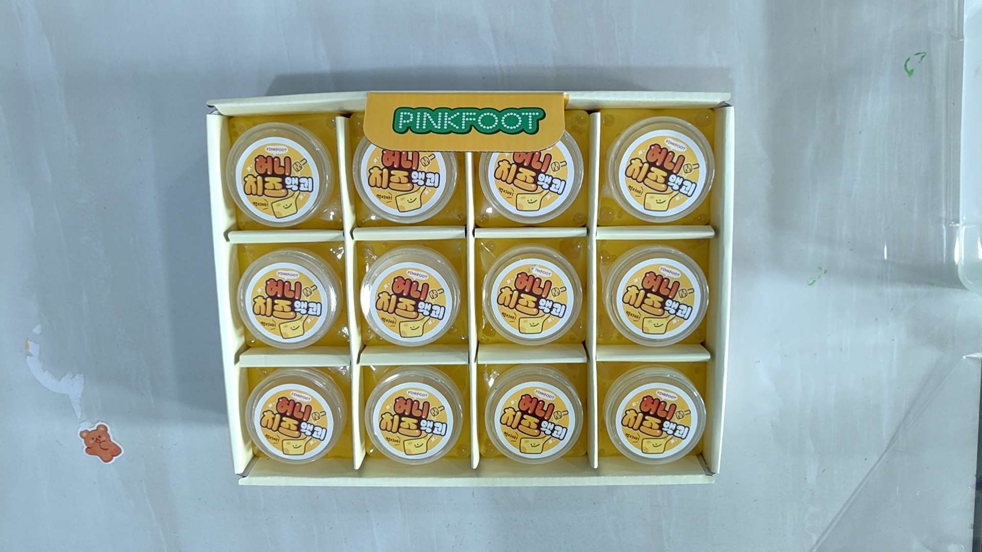 奶酪方块史莱姆150克出口韩标支持定制