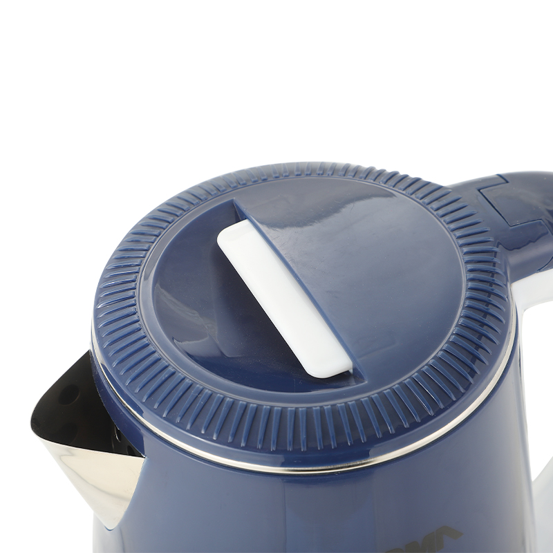 5 boma marca de exportación 240V hogar 2.5L hervidor eléctrico hervidor de agua caliente doble capa anti-escaldado aislamiento de calidad alimenticia hervidor de acero inoxidable regalo pequeño electrodoméstico 1808 azul Specification image