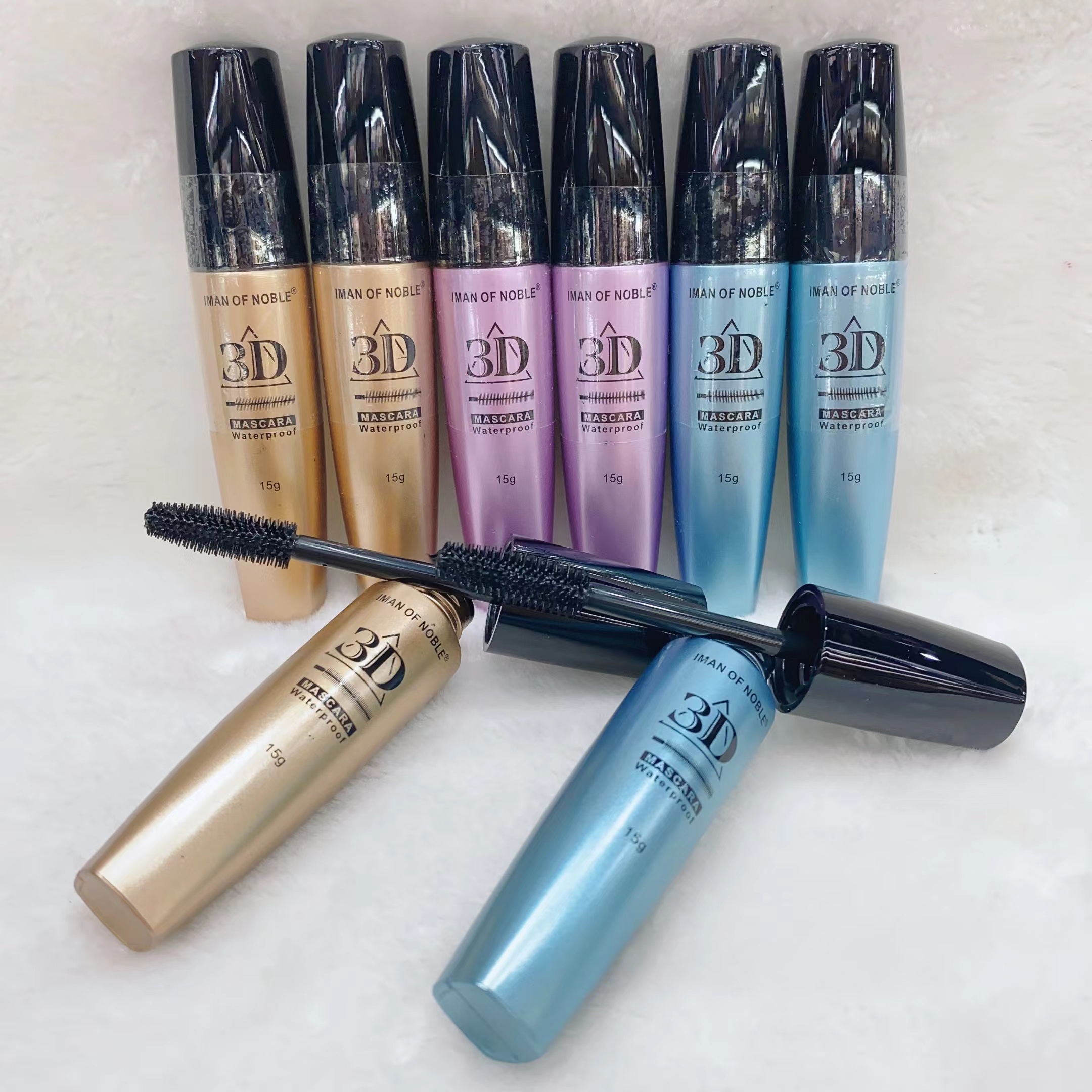 IMAN OFNOBLE's new 2023 mascara is a premium waterproof, thick and long-lasting mascara that doesn't fade details Picture