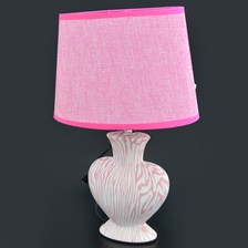粉红色爱心系列   散发着浪漫氛围的陶瓷台灯