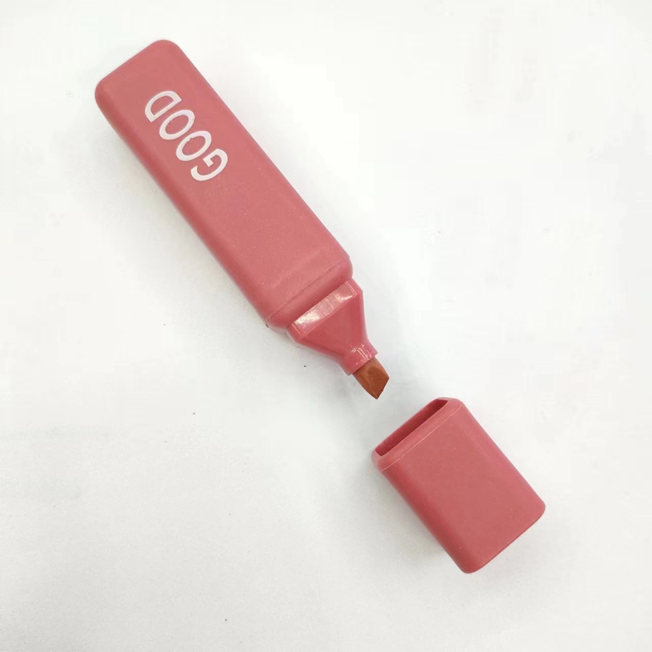 Lipstick highlighter, student key point marking pen, large-capacity drawing notebook pen details Picture