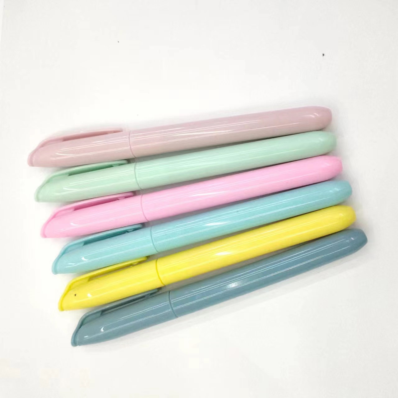 Colored highlighters, Morandi color student key point marking pens, notebook pens Specification image