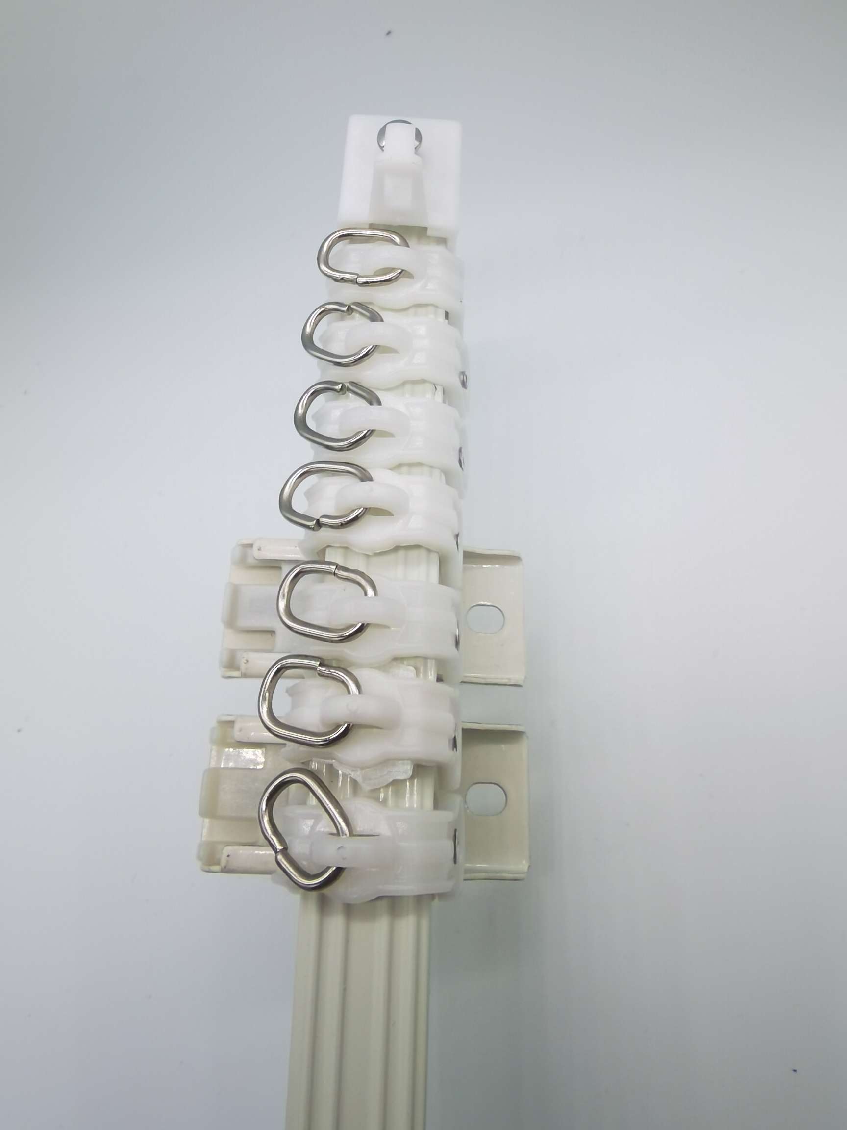 Curved Curtain Track Closure Plug Head Cover Head details Picture