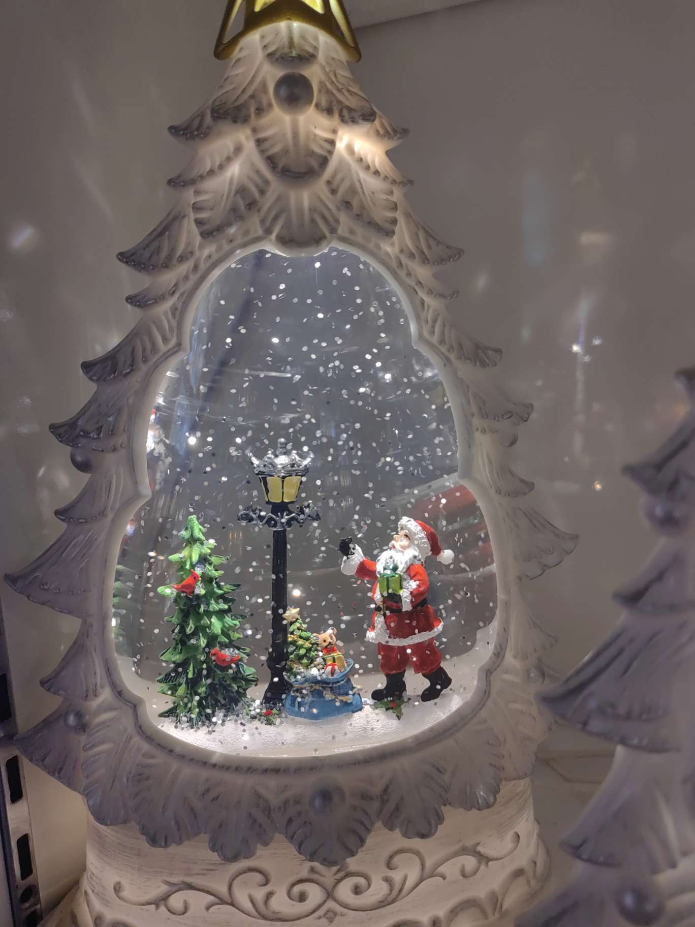 圣诞树雪花水晶球八音盒送儿童女生女孩音乐盒下雪摆件生日礼物