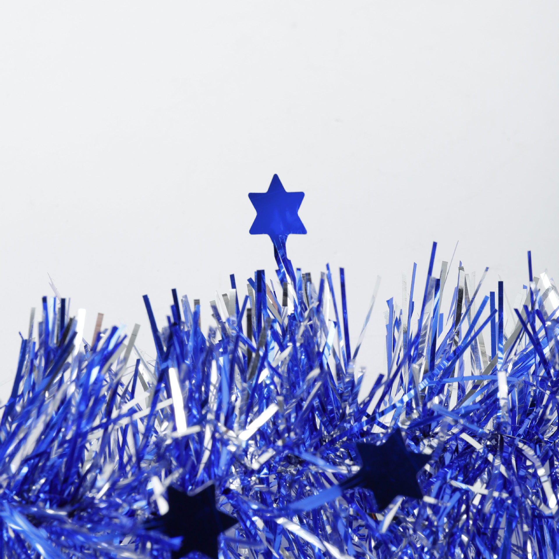 Cross-Border Sales Of Christmas Party Birthday Decoration Five-Pointed Star Color Sliver Dance Wedding Room Flower Ribbon Specification drawing