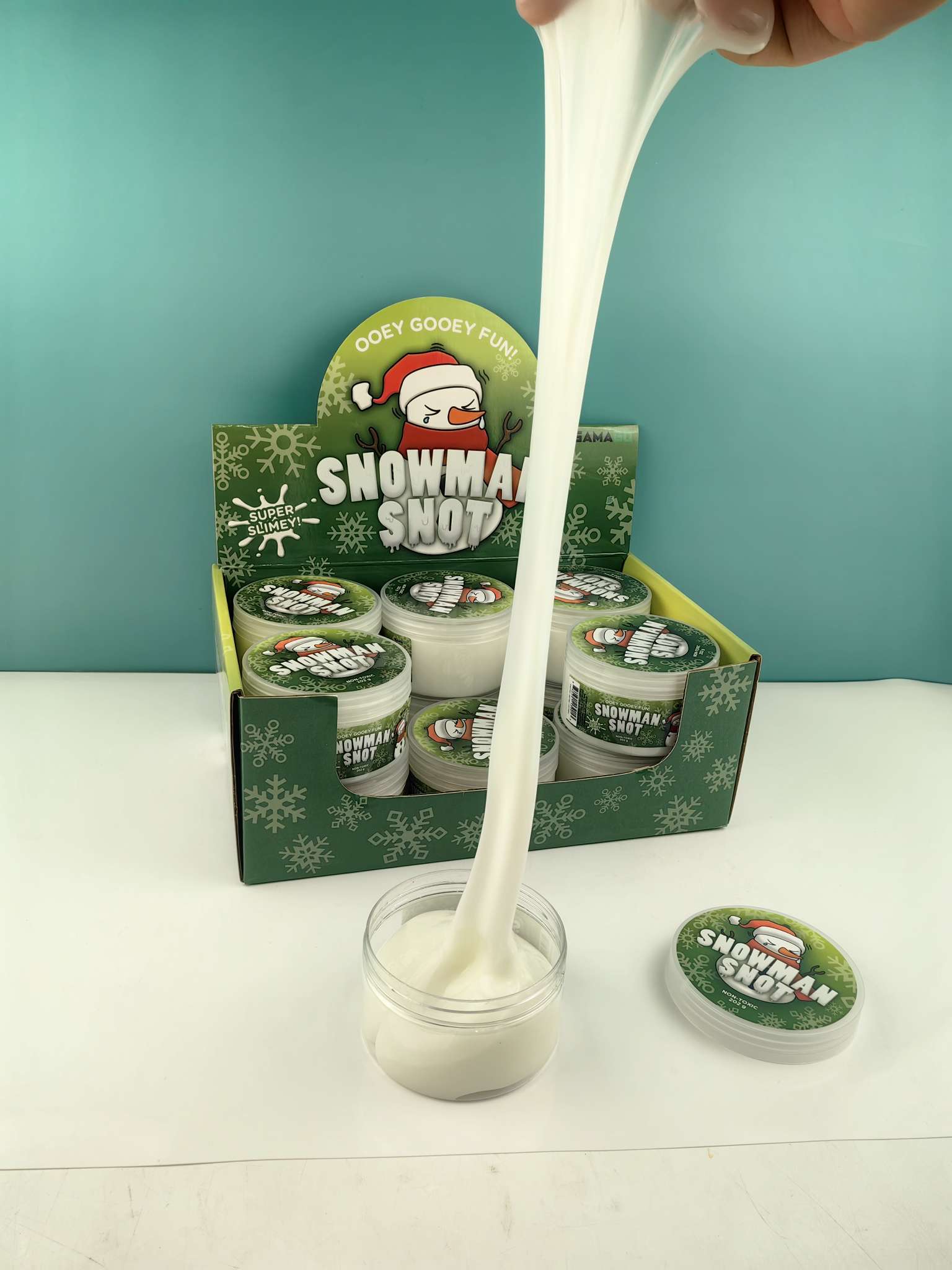 圣诞节主题史莱姆美标出口减压拉伸起泡胶详情图4