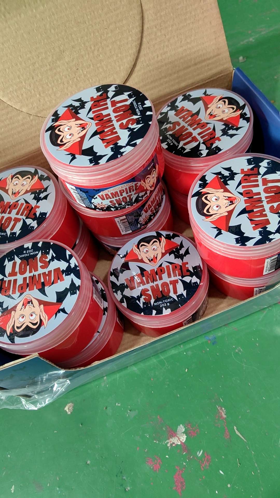 减压发泄/低硼水晶泥/欧标史莱姆白底实物图