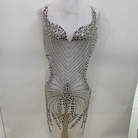 高质量精致水钻时尚性感装饰婚纱礼服辅料