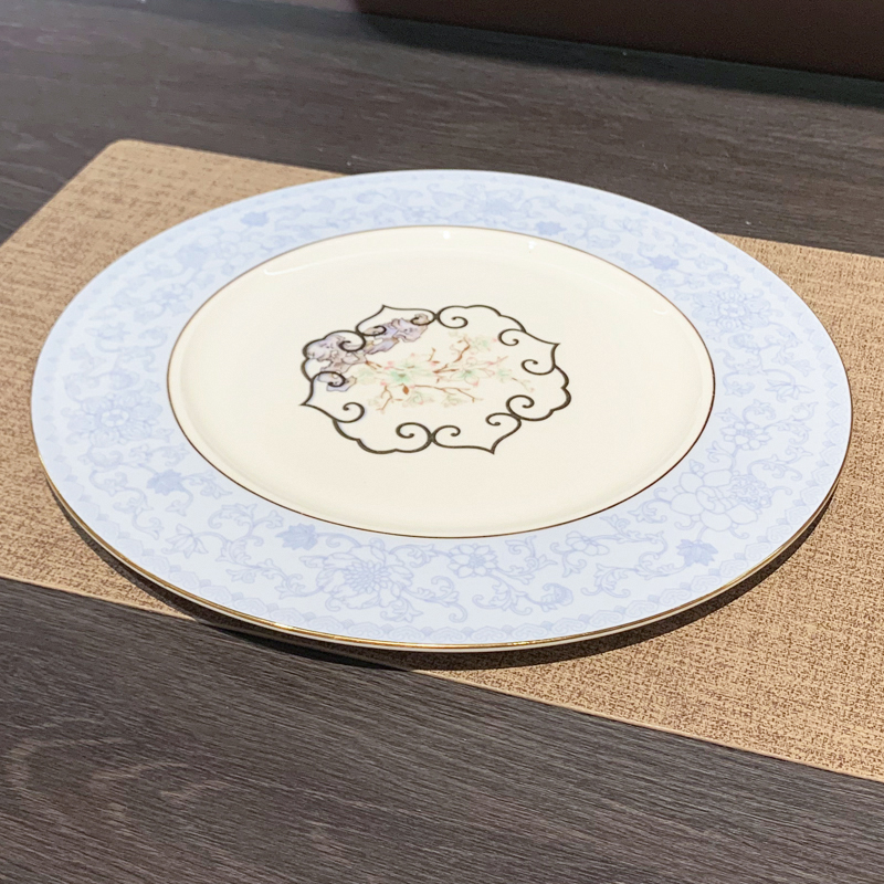 惠泰酒店用品陶瓷金边酒店餐具摆台四件套饭店会所包间翅碗汤勺详情5