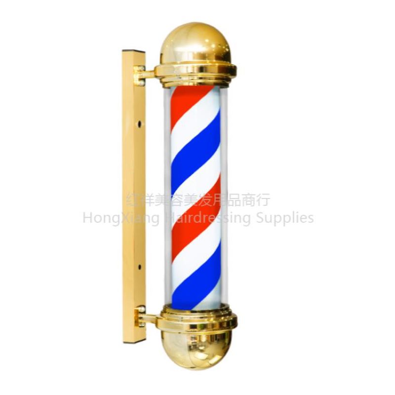 欧洲风/复古美发/转灯/led理发店/户外挂墙/防水炫彩/挂壁发廊/标志灯箱产品图