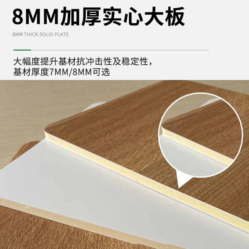 实心竹木纤维/集成墙板/室内装修/酒店电视背景墙/工程防火/防潮护墙板细节图