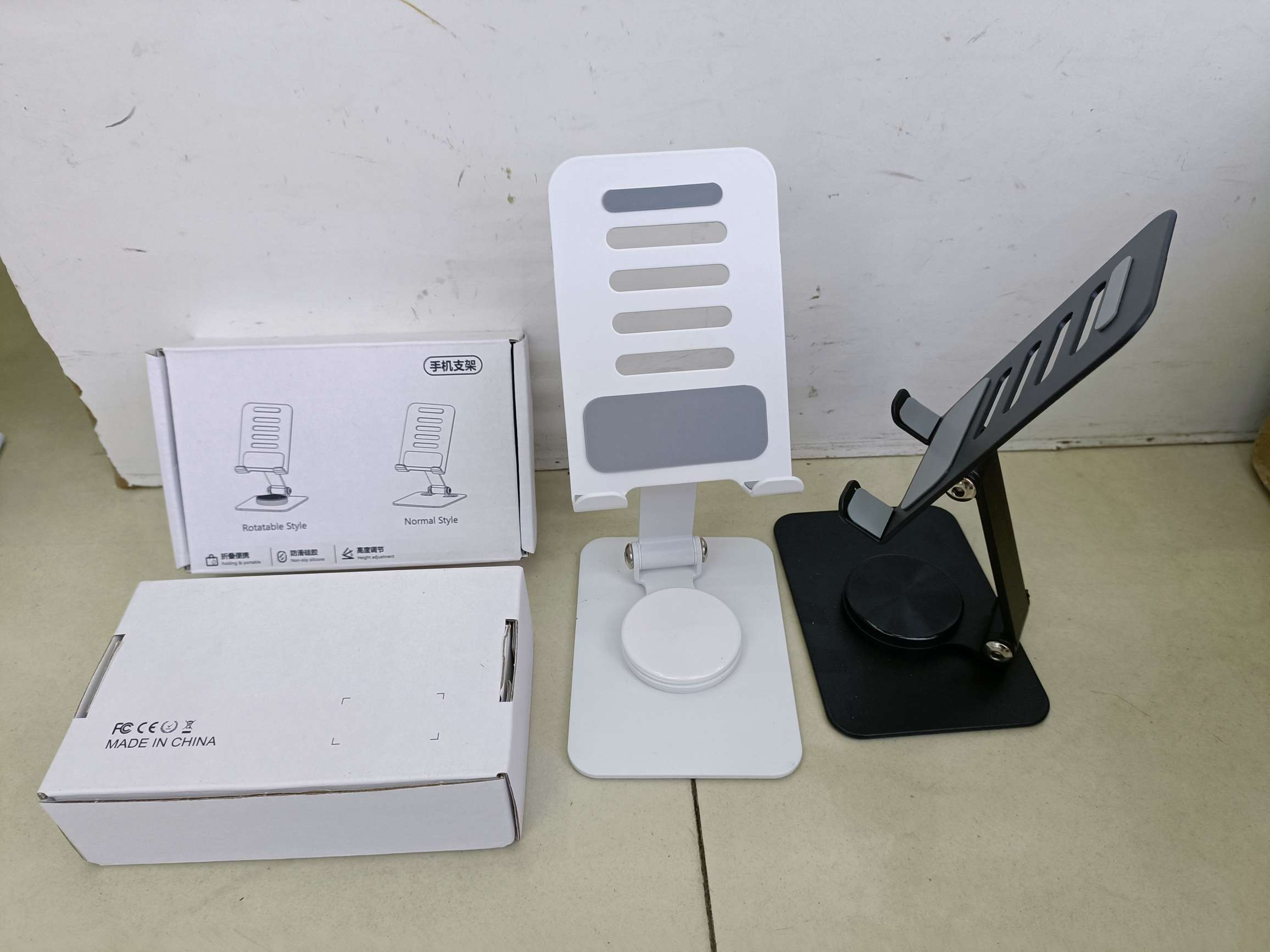 Metal 360° rotating phone stand Metal stand Phone tablet stand L-359/358 full figure