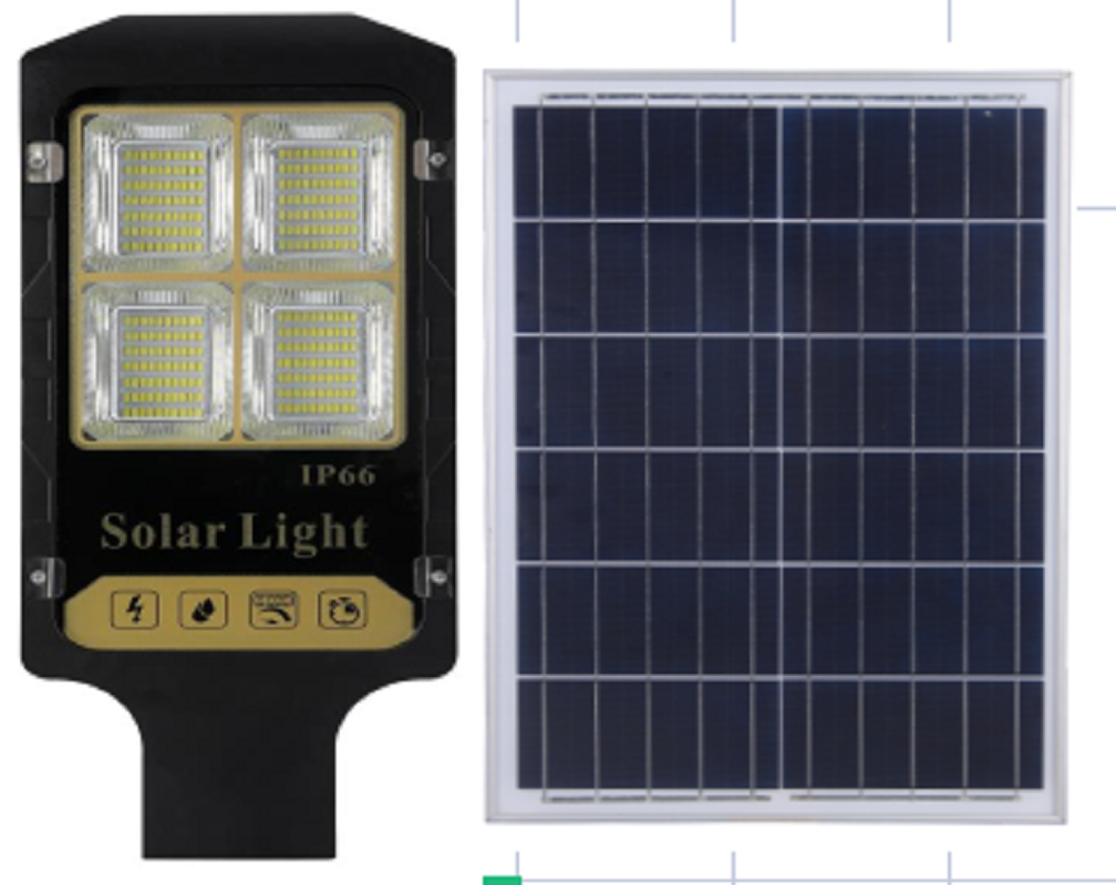 Hualing luz de calle solar luz de calle solar ultra brillante en stock luz de calle solar integrada