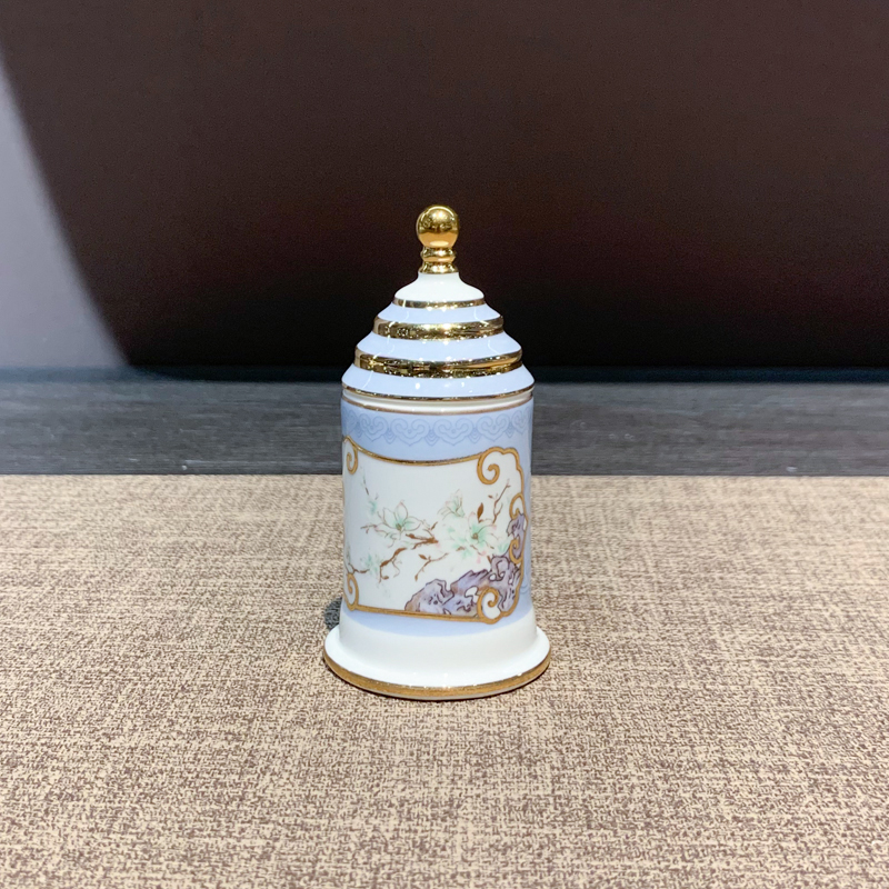 惠泰酒店用品陶瓷金边酒店餐具摆台四件套饭店会所包间翅碗汤勺详情6