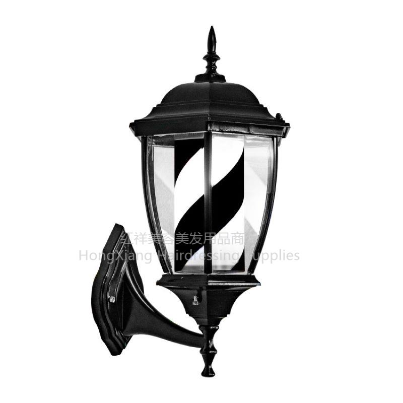 旋转发廊/标志灯/转灯/小型挂墙式/防水宫灯/美发店/欧式全彩led/亚马逊细节图