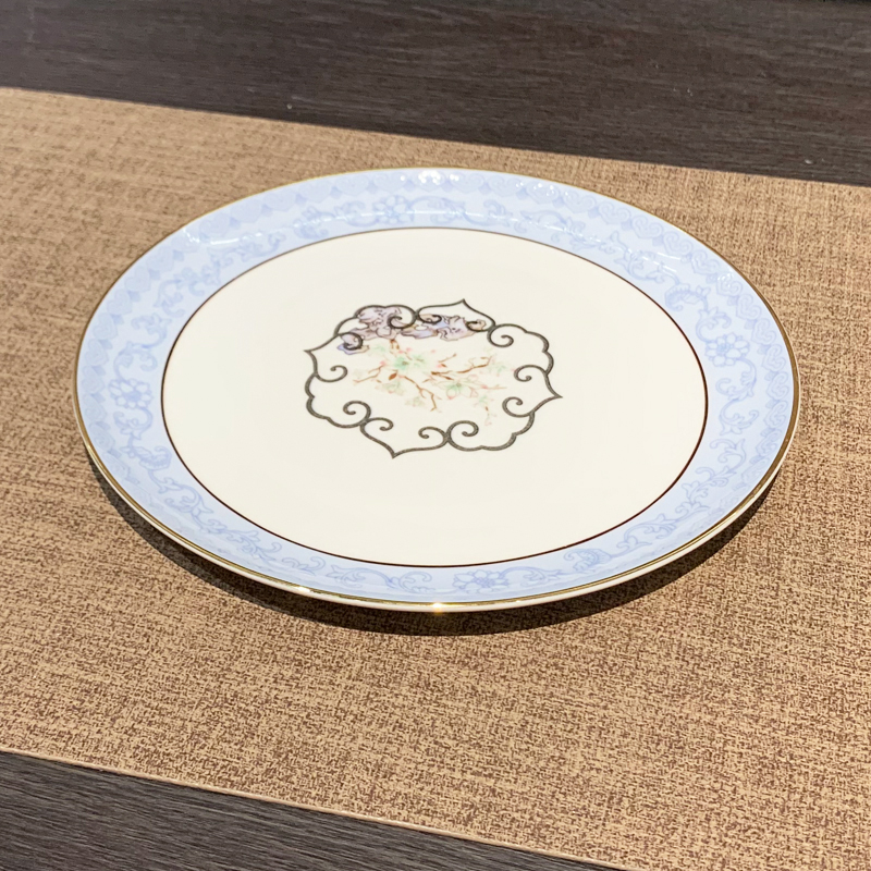 惠泰酒店用品陶瓷金边酒店餐具摆台四件套饭店会所包间翅碗汤勺详情3