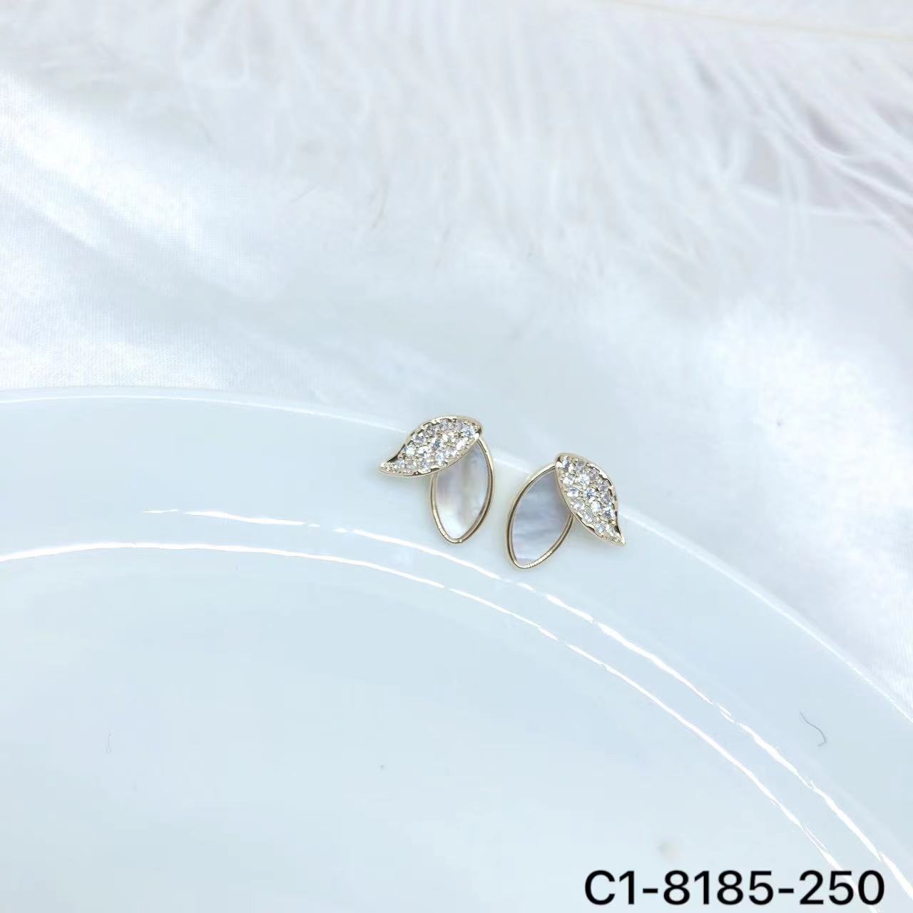 Fashion Jewelry 925 Silver needle earrings new fashion style earrings A203