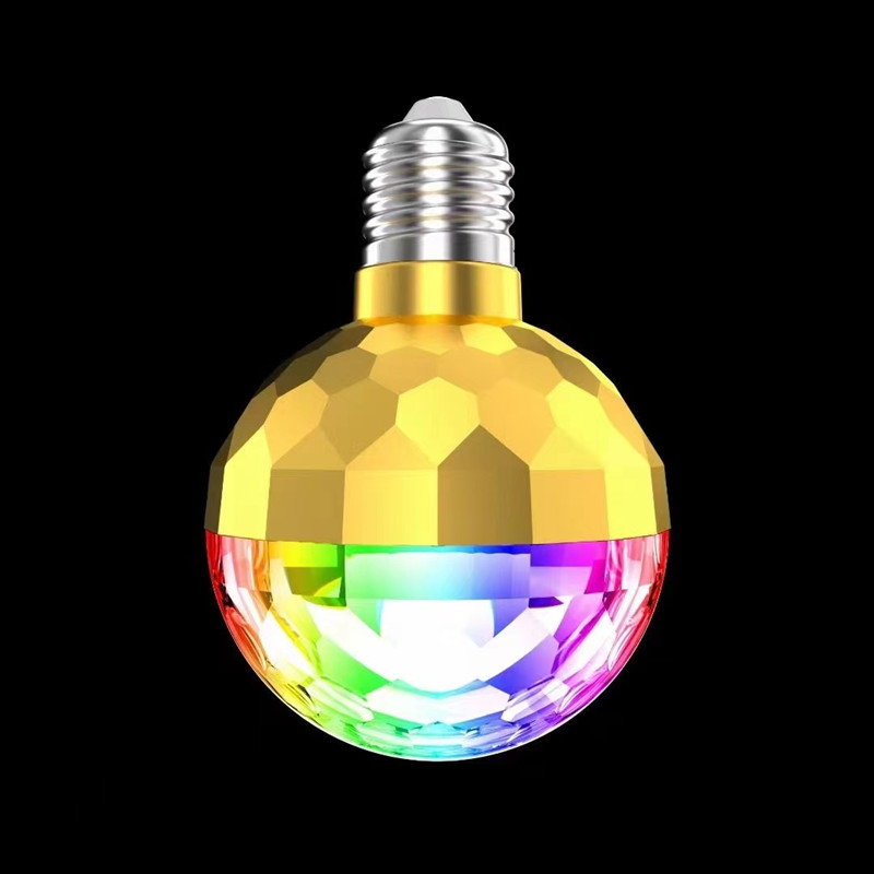 新款LED舞台灯足球魔球旋转氛围灯家庭聚会动感幻彩霓虹球泡灯详情图3