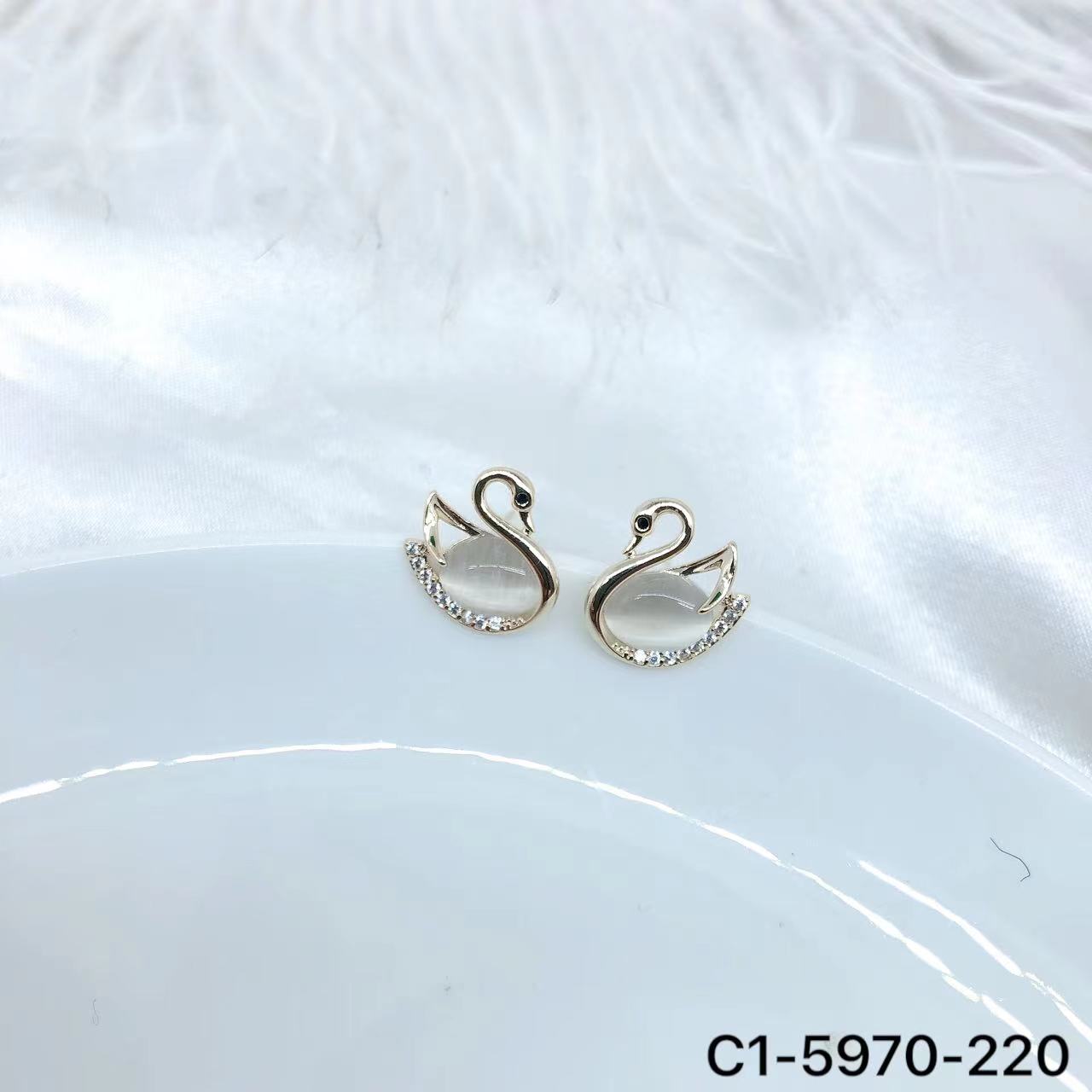 Fashion Jewelry 925 Silver needle earrings new fashion style earrings A201