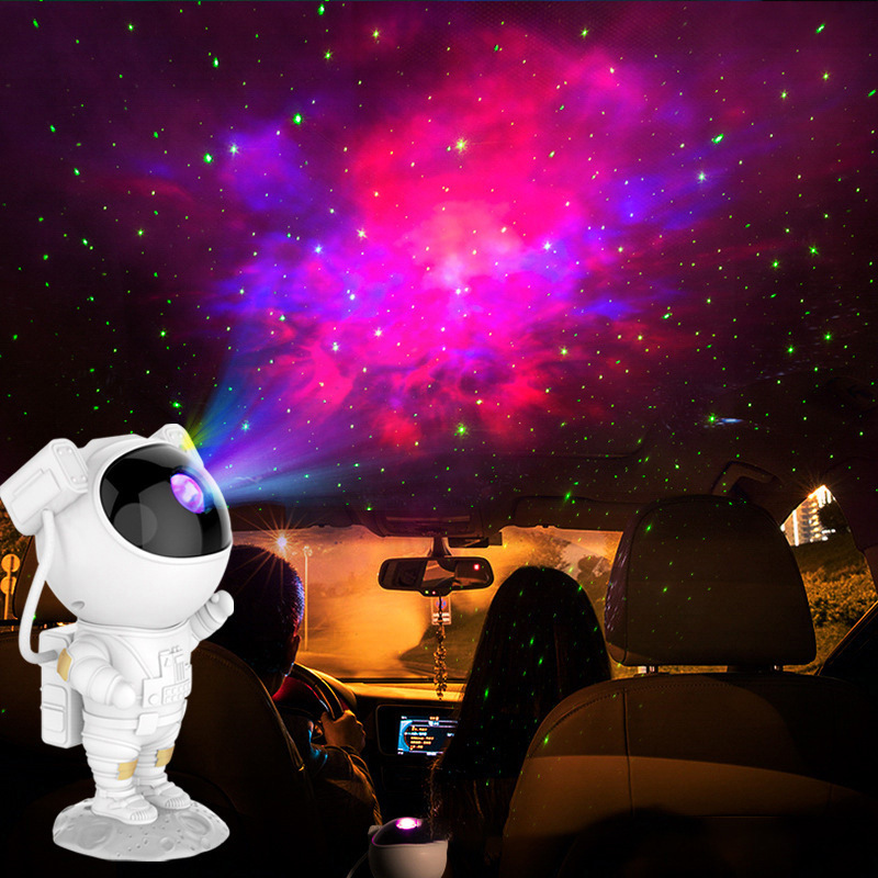 Astronaut Star Projection Stage Light Romantic Atmosphere Light Space Decoration Night Light Party Atmosphere Light Item Picture