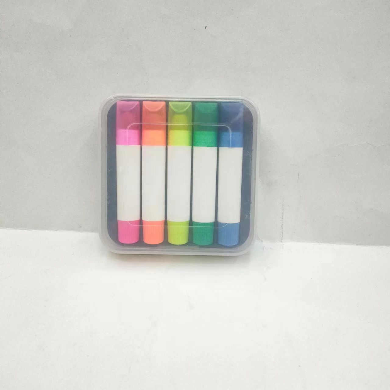 Colored Solid Highlighters Student Highlight Marker Pen Ledger Pen details Picture