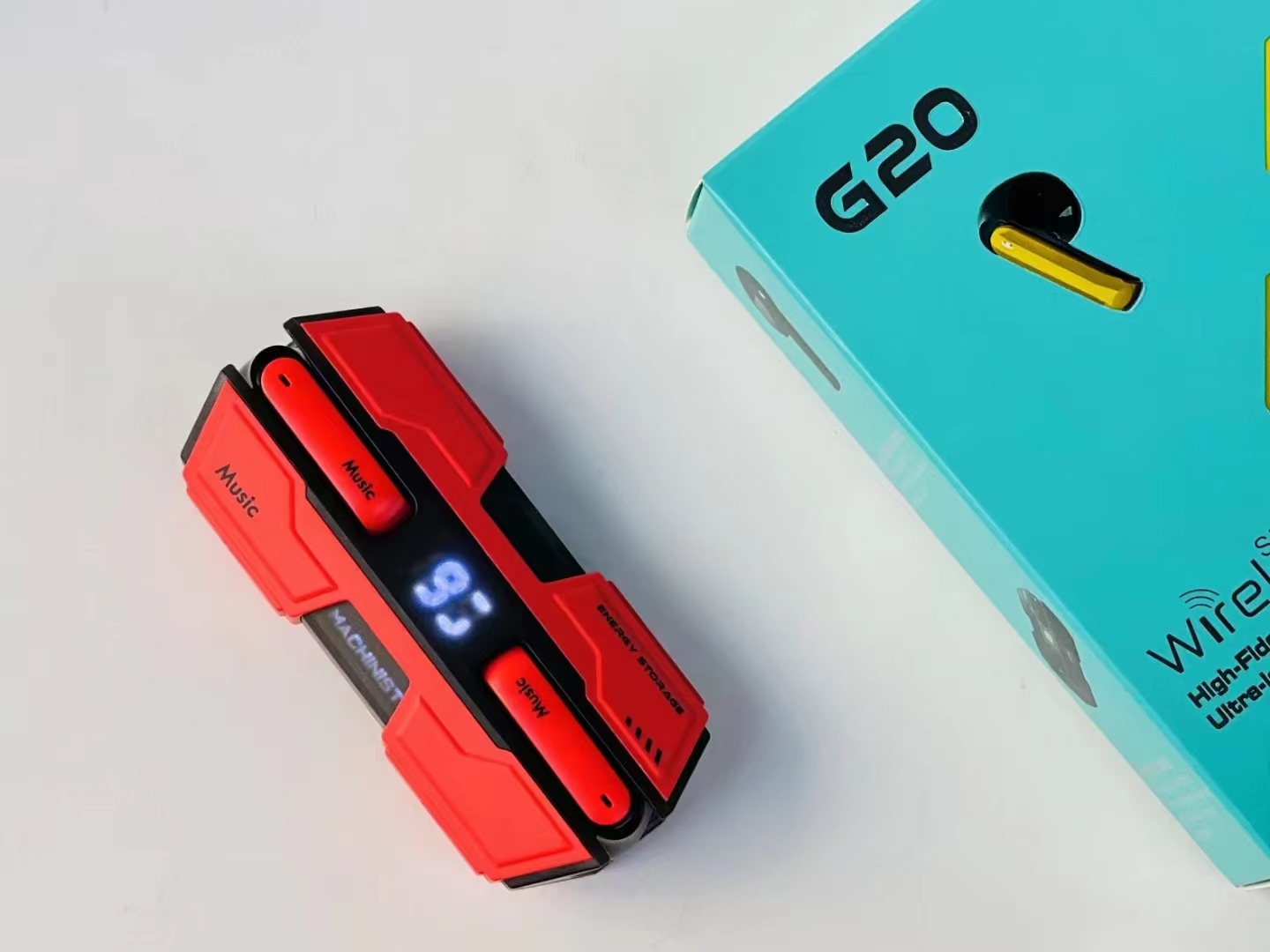 New Technology Cool Esports Wireless Bluetooth Ultra Long Life High Sound Quality Noise Reduction Open Second Connected Bluetooth Headset details Picture