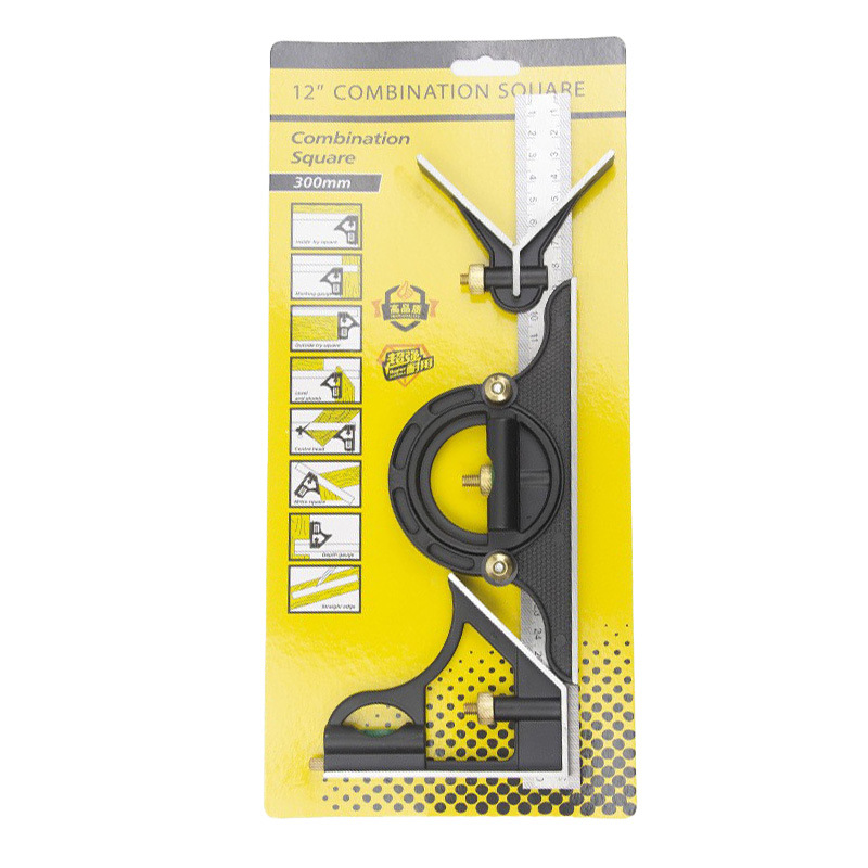 WOODWORKING TOOLS多功能组合角尺COMBINATION SQUARE木工工具详情6