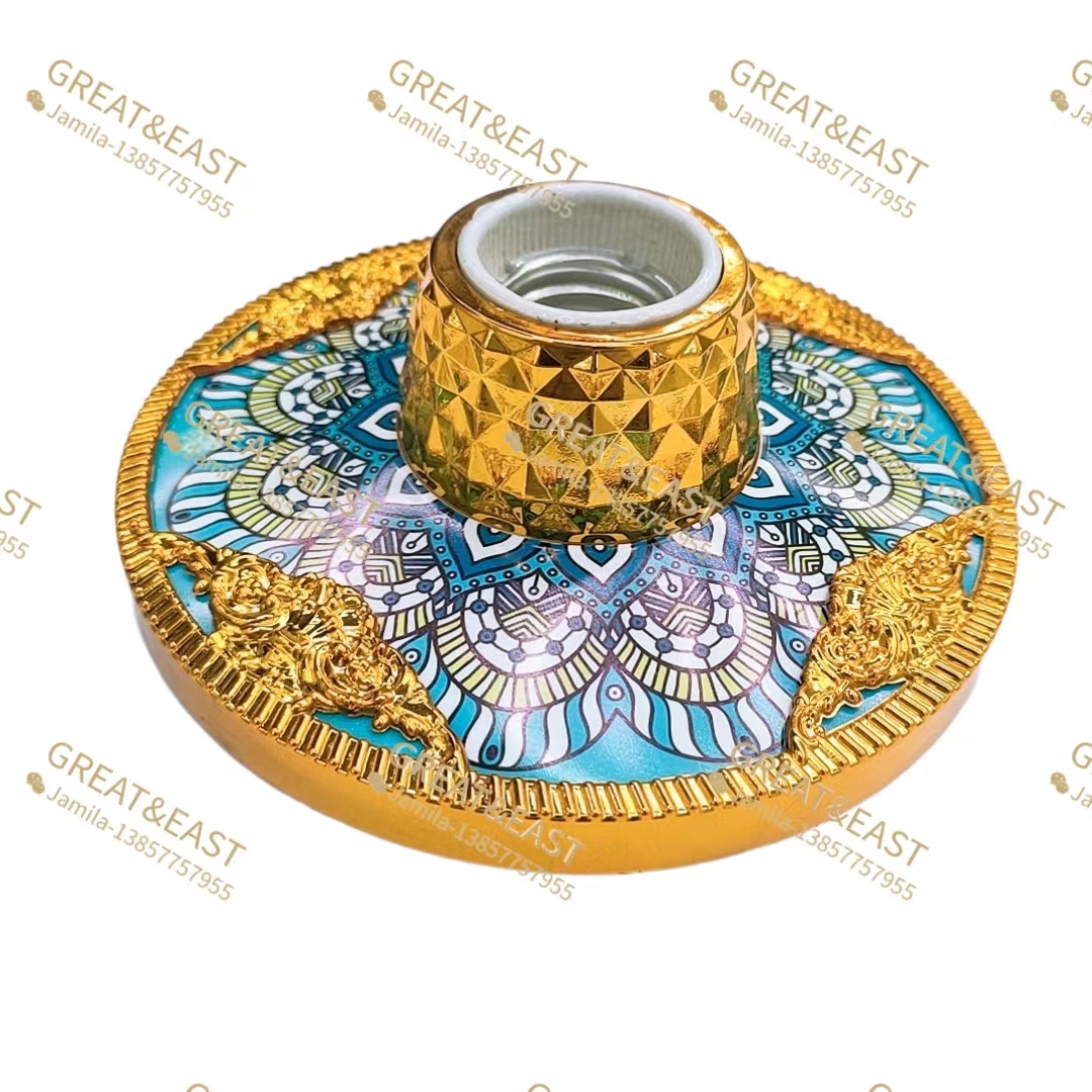 Blue patterned plastic lamp holder ceramic core for electrical products Application Scenario