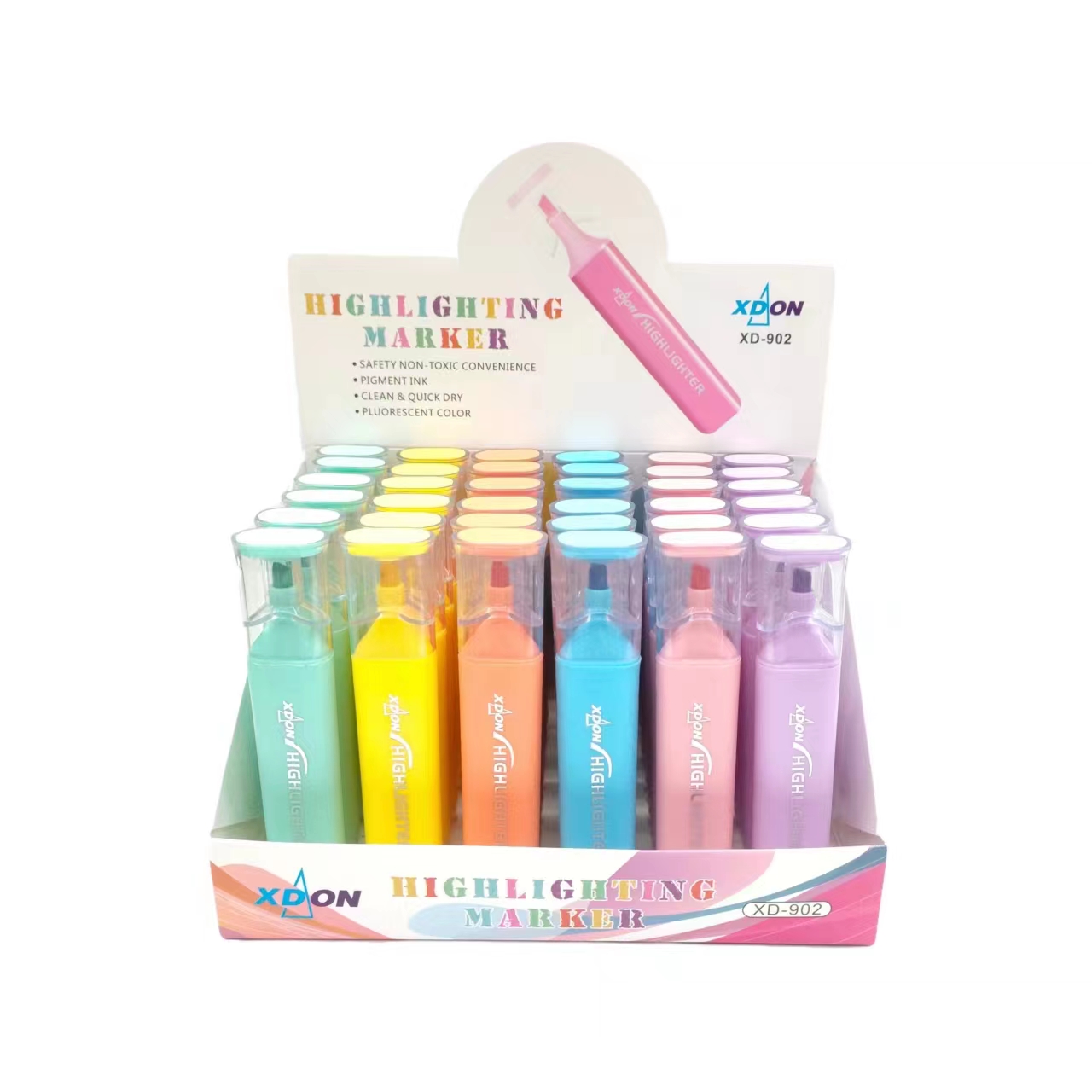 Xd-901 Color Highlighter Student Highlight Marker Pen Ledger Pen