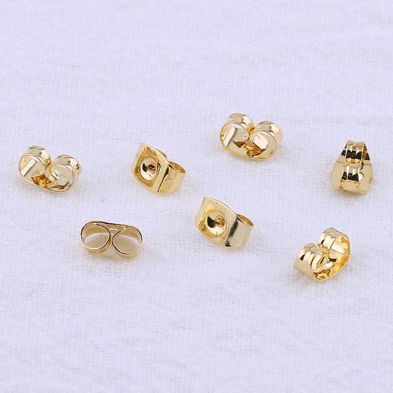 Earrings, bullet heads, ear plugs, ear studs, back plugs, high-end anti-slip, anti-drop, anti-allergy earrings, fixed diy accessories Specification image
