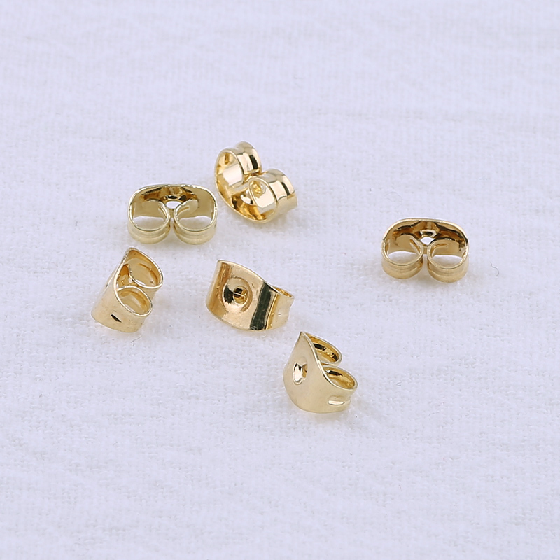 Earrings, bullet heads, ear plugs, ear studs, back plugs, high-end anti-slip, anti-drop, anti-allergy earrings, fixed diy accessories Item Picture