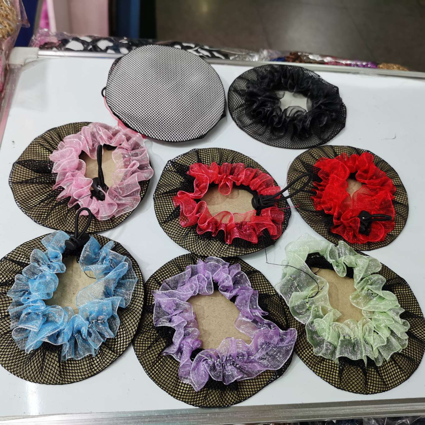 祯瑶饰品2023批发发网网兜儿童发网网兜酒店服务头网考级舞蹈银行酒店服务头网空姐网详情图2