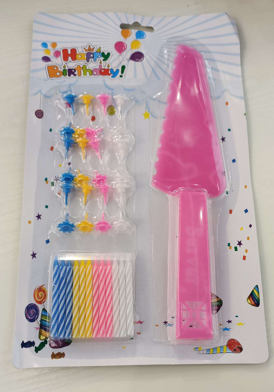 Fenglin 24-threaded double-color knife + 24-flower Birthday Candle Bestseller