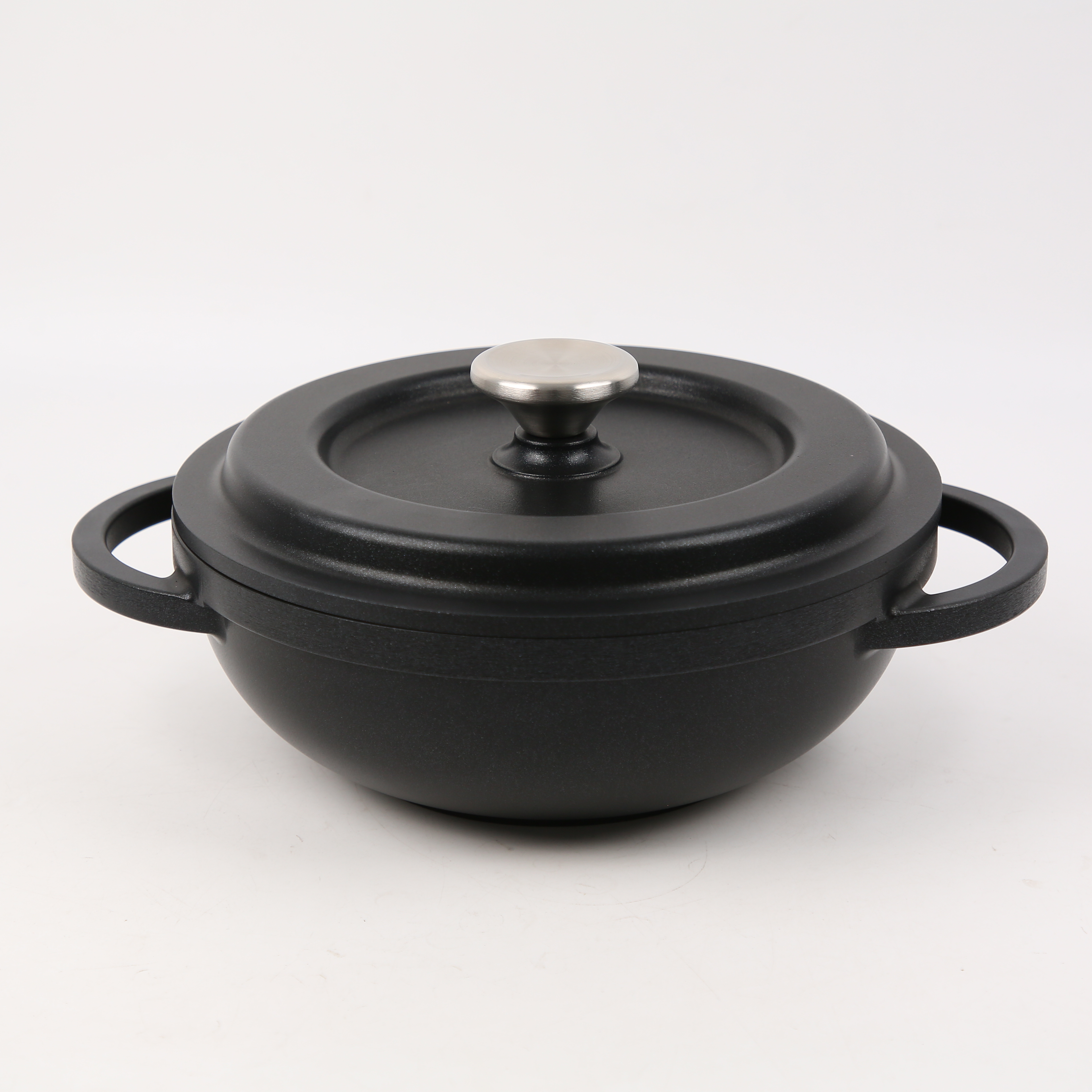 Kitchen Code: Korean imported SS22 double-handled stew pot, 26cm Specification image