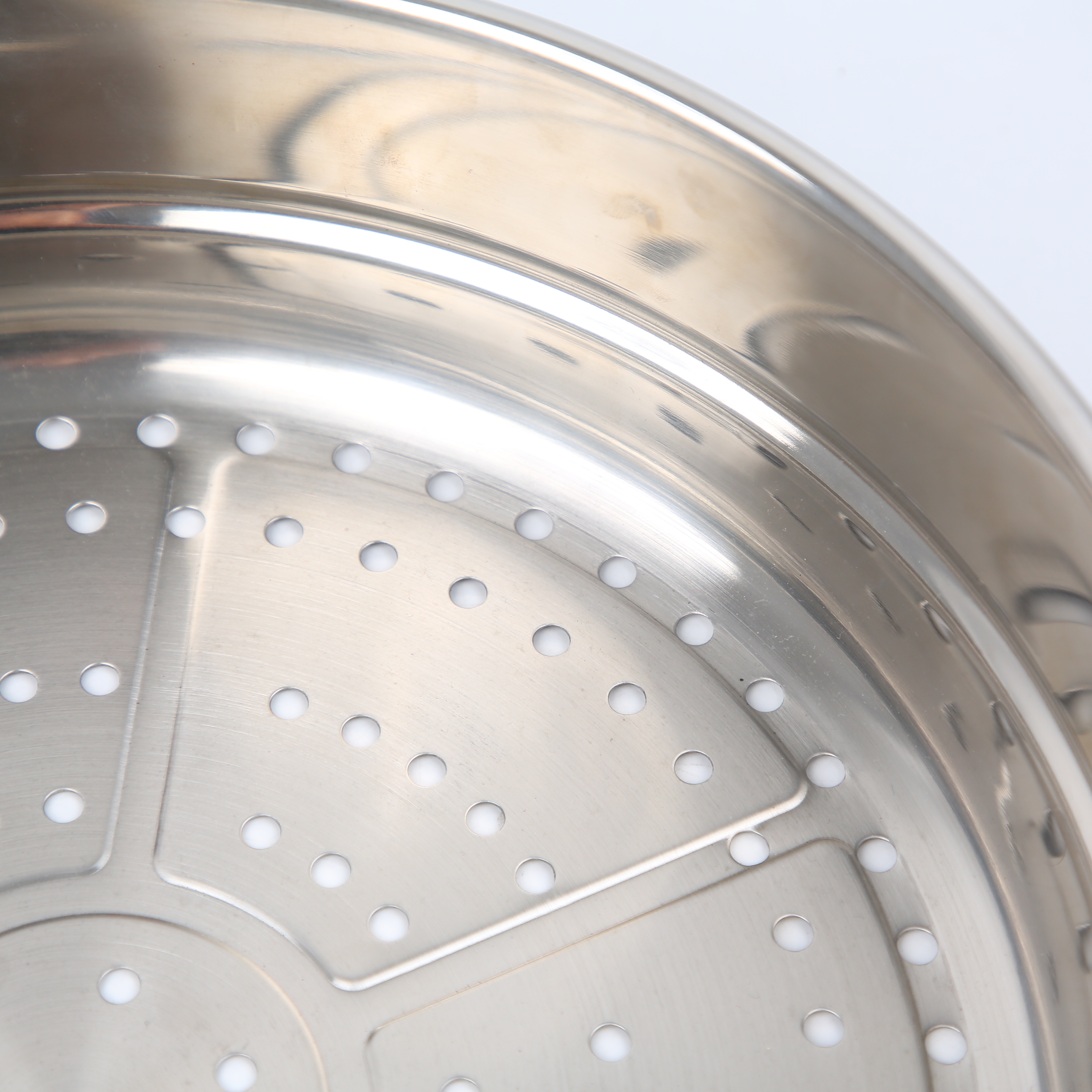 Kitchen Code: Korean imported stainless steel steamer 30cm (excluding pot and lid) Specification image