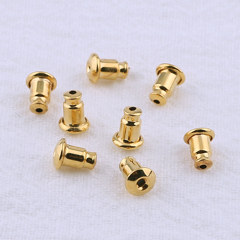 Earrings, bullet heads, ear plugs, ear studs, back plugs, high-end anti-slip, anti-drop, anti-allergy earrings, fixed diy accessories details Picture