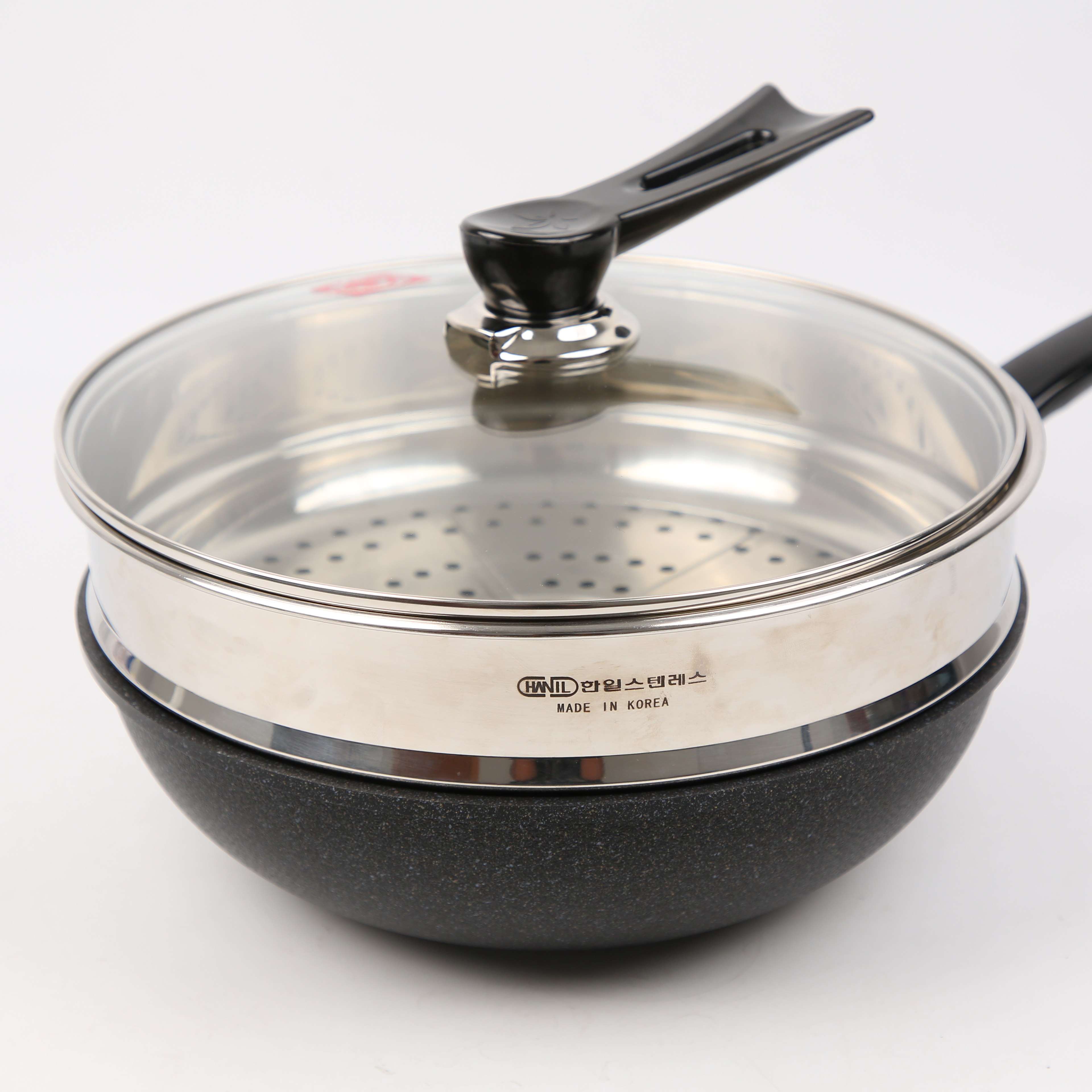 Kitchen Code: Korean imported stainless steel steamer 30cm (excluding pot and lid) Item Picture