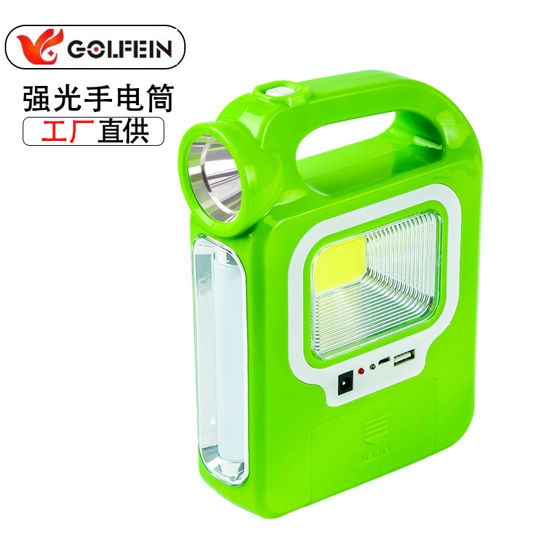Solar Work Light Camping Camping Light Portable Household Led Light Multi-Functional Emergency Cob Light details Picture