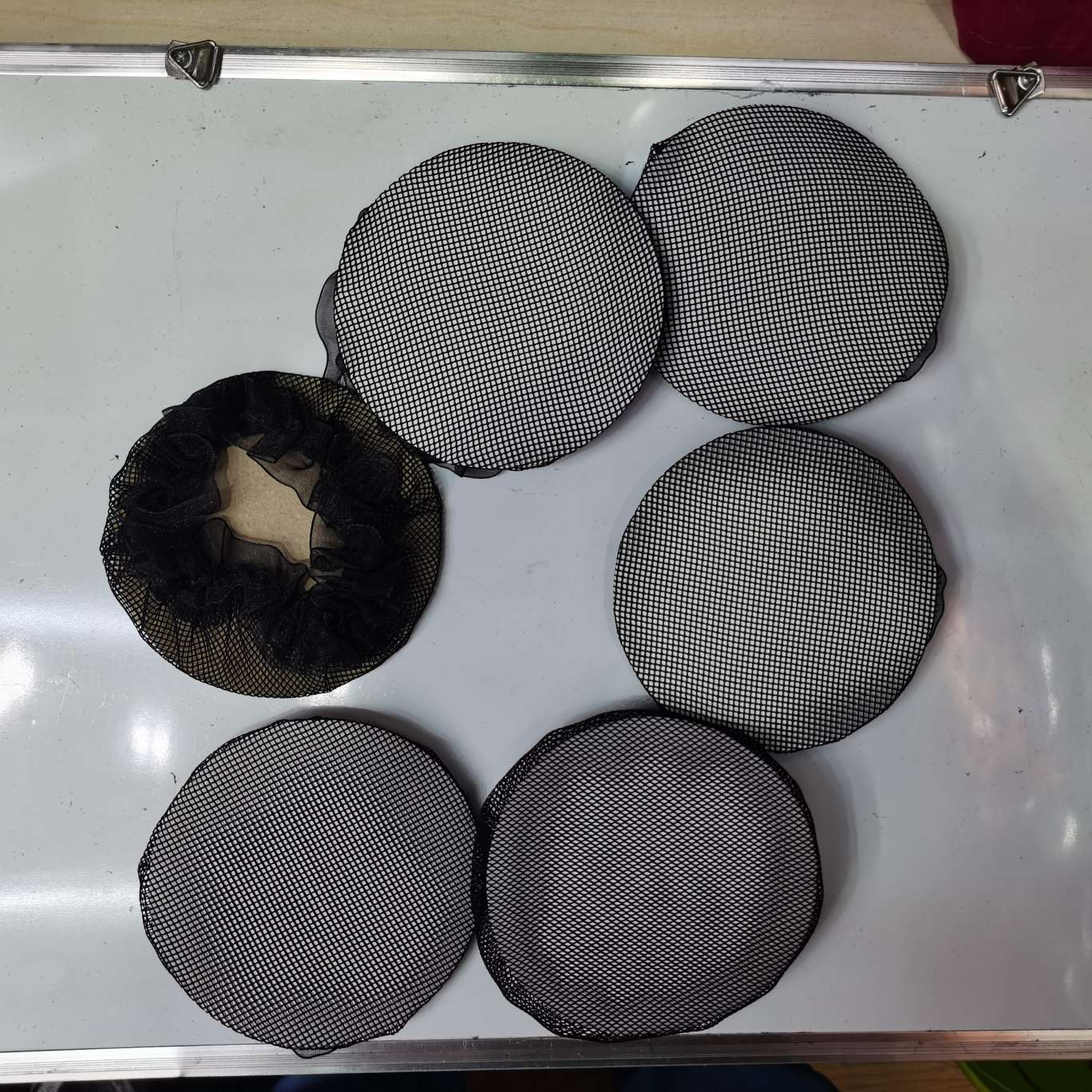 弹力网花边/网兜儿童发网/发网网兜头网产品图