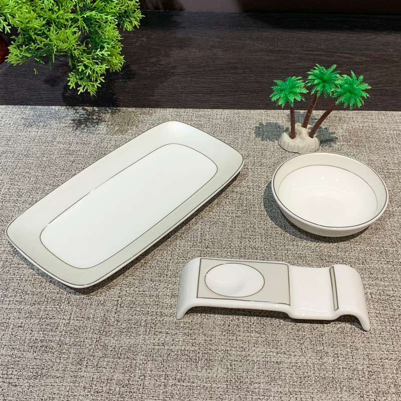 酒店摆台实物图