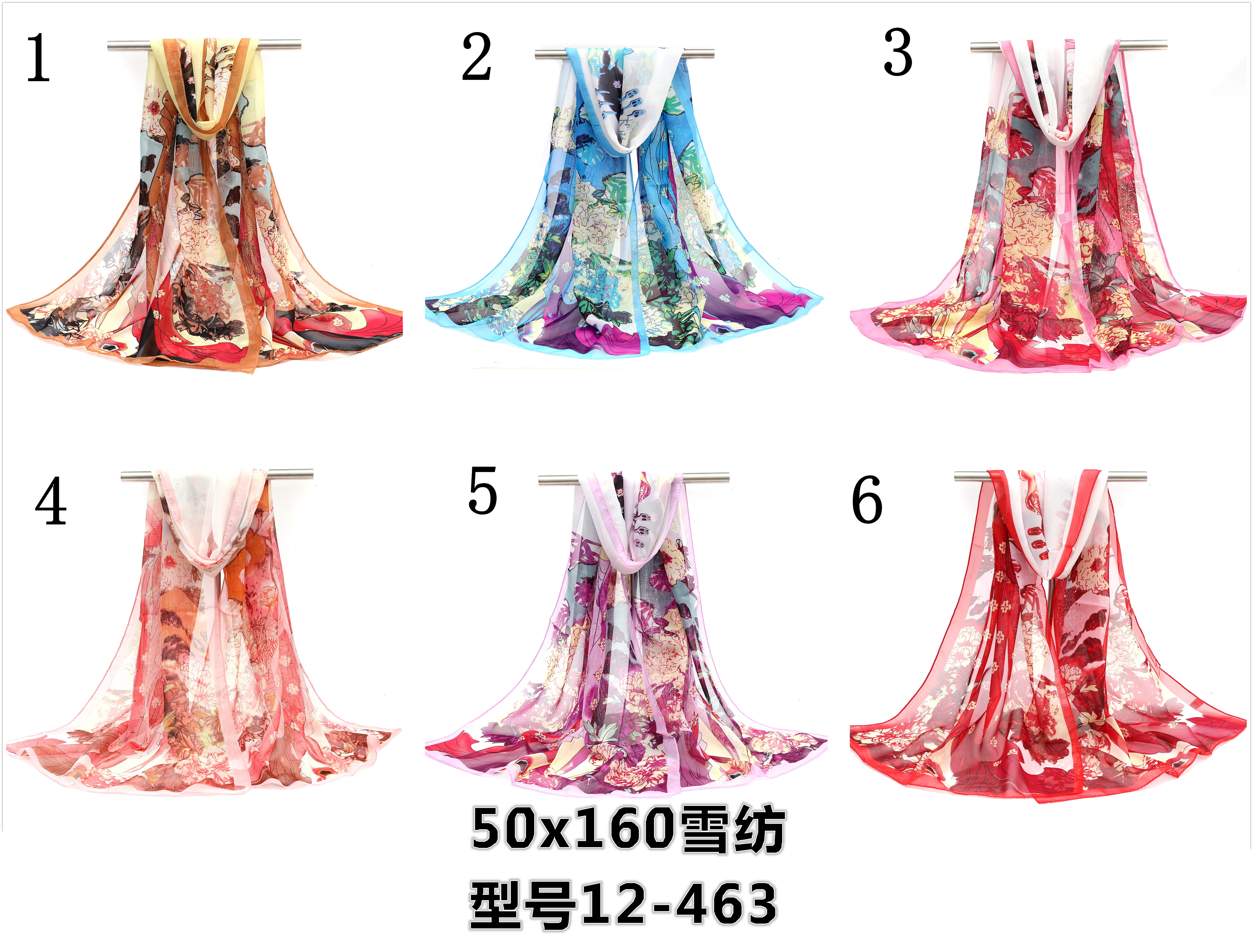 New Products In The Market! Value Chiffon Scarves, Soft As Clouds, Fashionable And Warm, Do Not Buy You Will Definitely Regret! Flash Sale, Freebies Waiting For You! details Picture