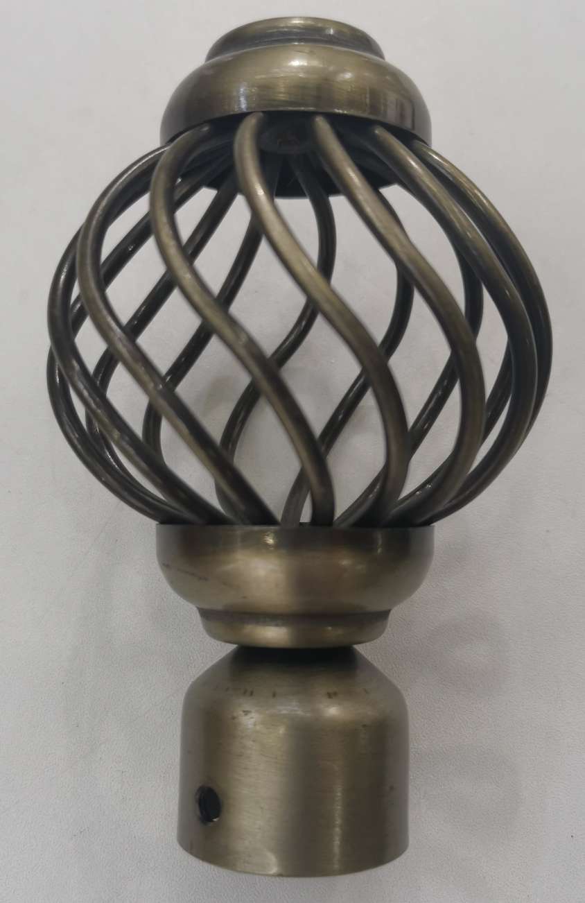 Iron curtain rod decorative head Specification image