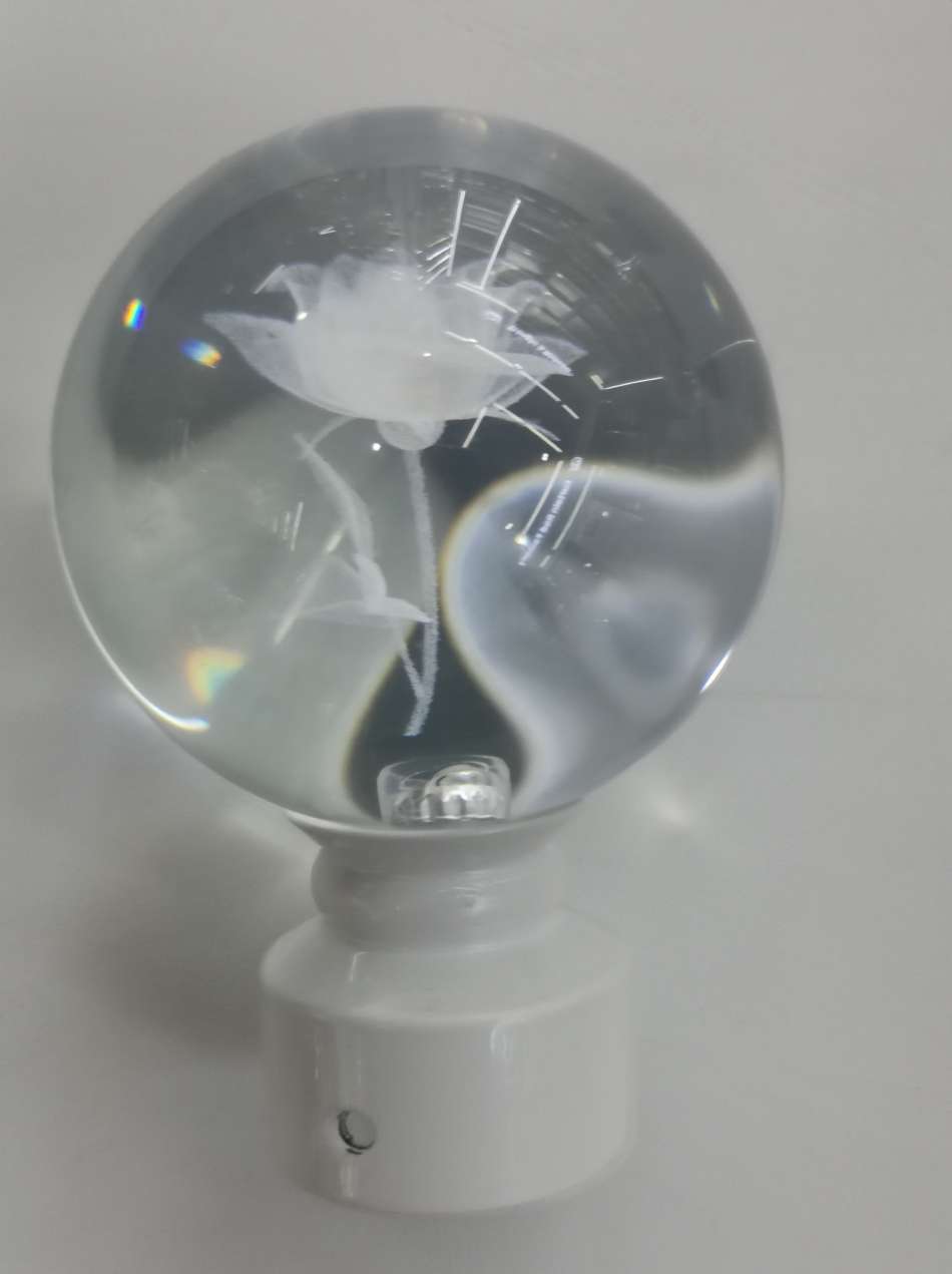 Crystal curtain rod Specification image