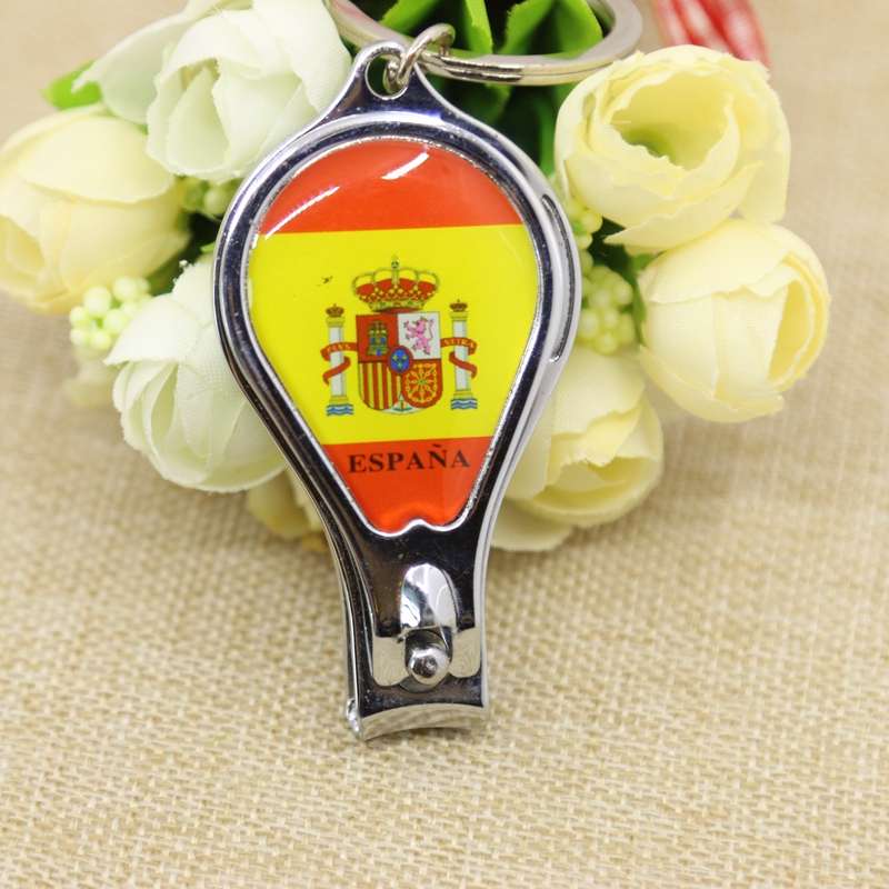 Direct sales of zinc alloy keychains, nail clippers and keychains from Yiwu manufacturers details Picture