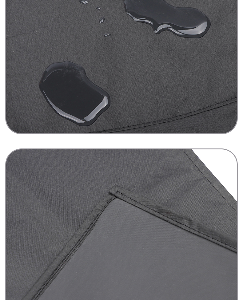 厨房家用防水防油围裙女时尚美观印花工作服男做饭烹饪罩衣新款家用清洁围裙详情10