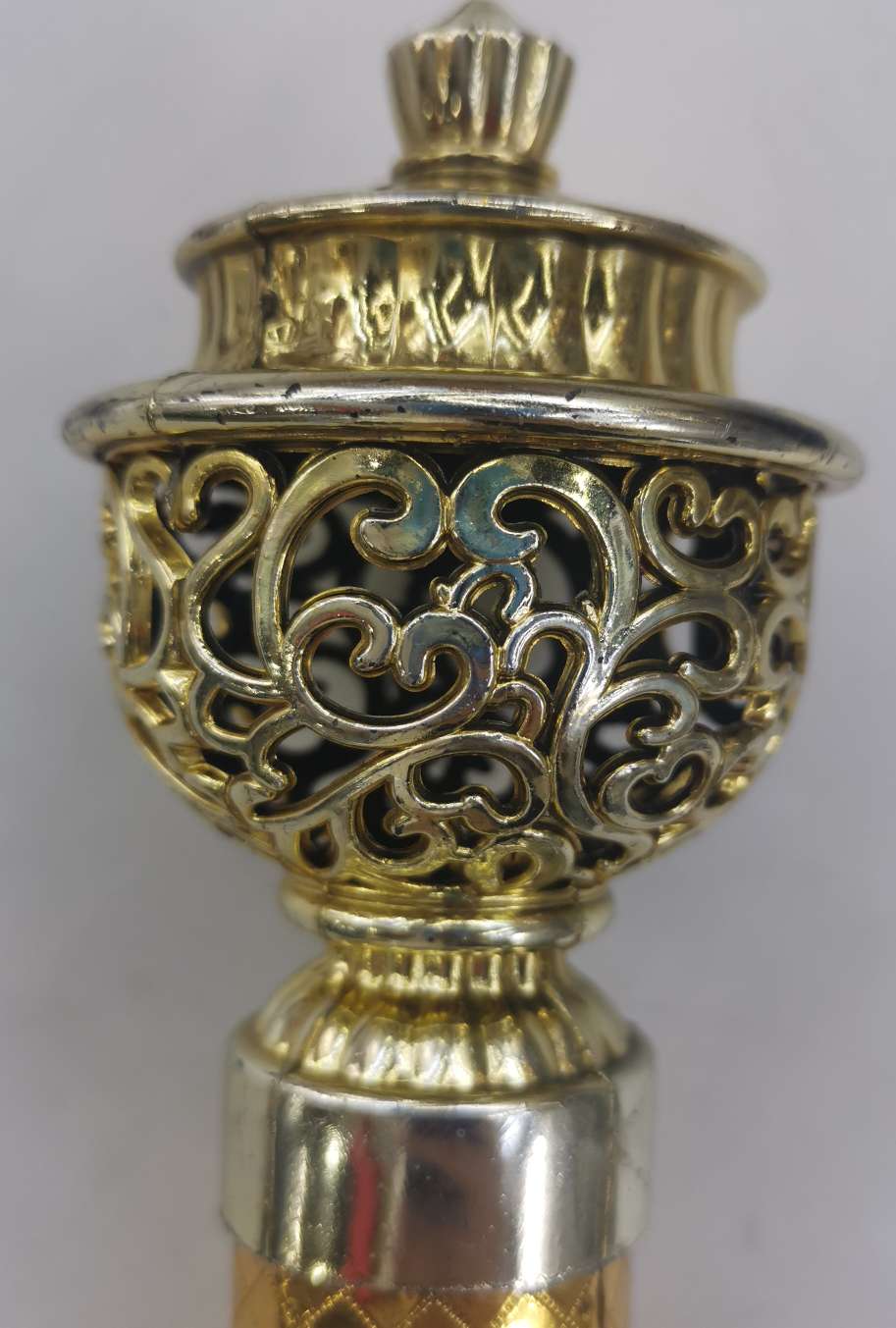 Gold-plated rod details Picture