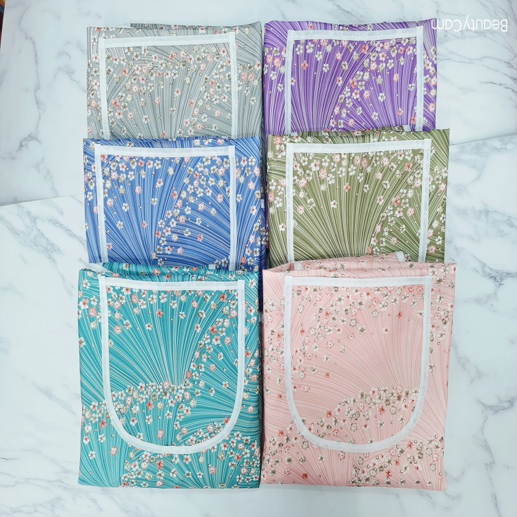 Self-Produced Self-Marketing Simple Hanging Neck Print Waterproof Anti-Fouling Home Apron Baking Dust Waist undefined