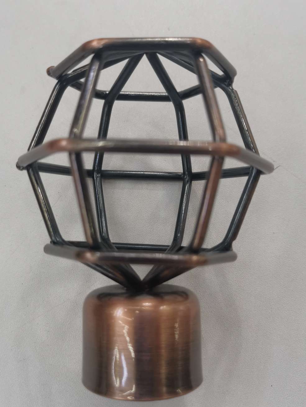 Iron curtain rod decorative head details Picture