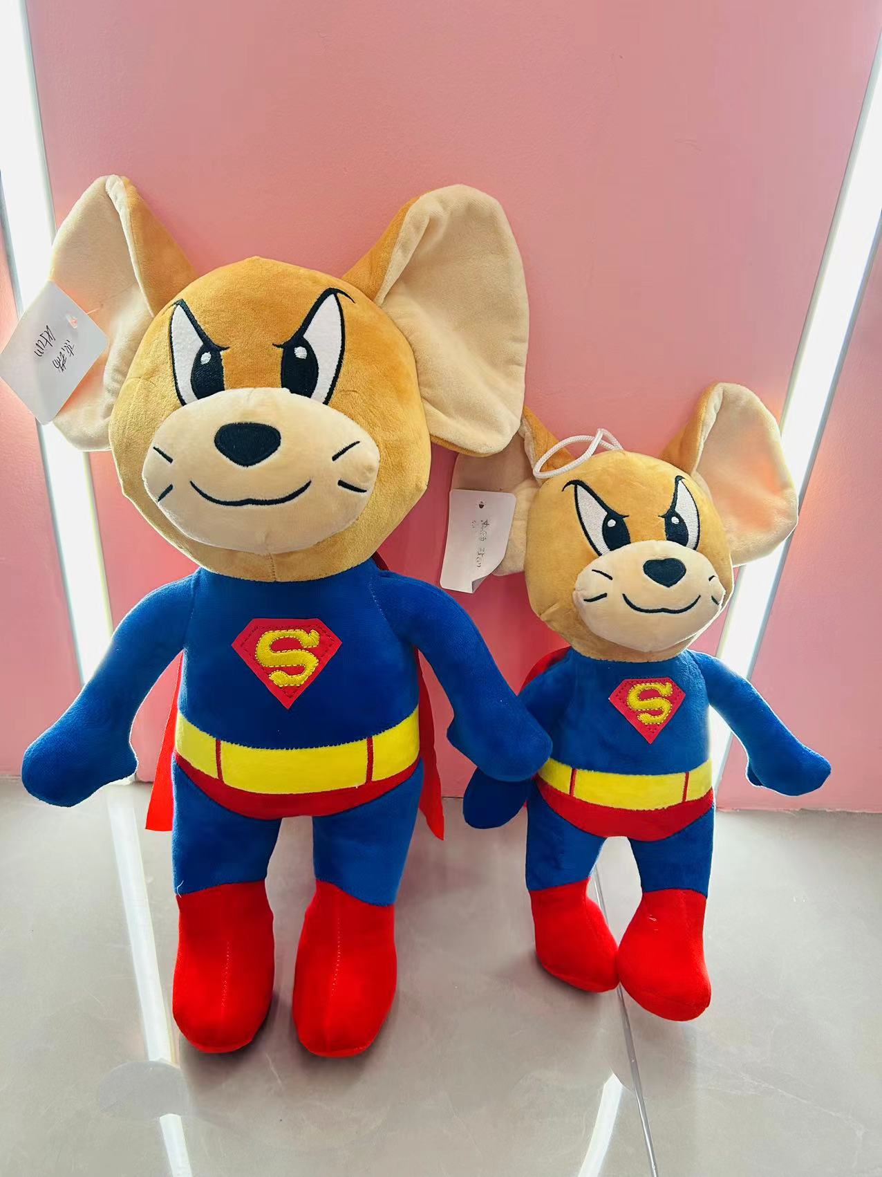Factory direct sales for export, super soft material, sleeping plush toys, cute dolls, candy dolls, Marvel heroes, Iron Man, mouse
